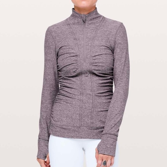 lululemon athletica Sweaters - Lululemon Cypress Kiss 1/2 Zip Size 8 EUC $98